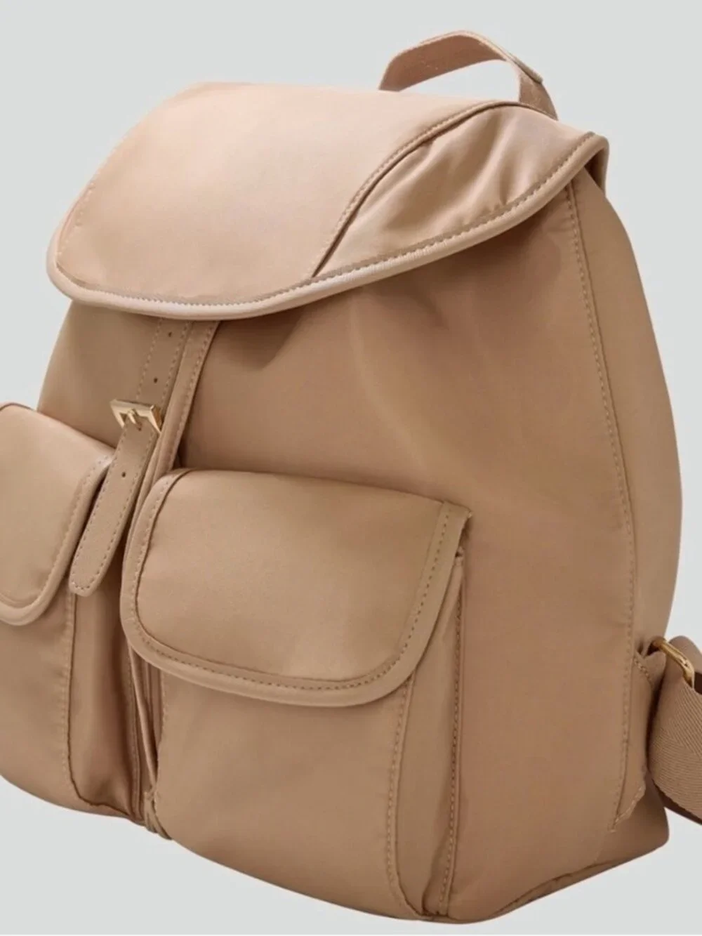 NWT Year of Ours Neutral Beige Women's Backpack Tote - Stylish Everyday Bag